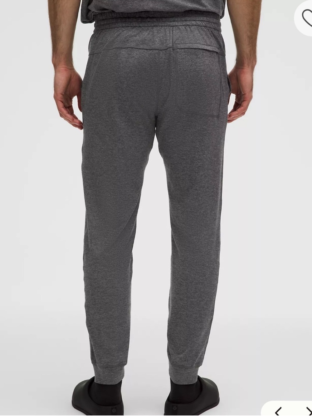 Lululemon Men’s Jersey Grey Jogger Pants XL